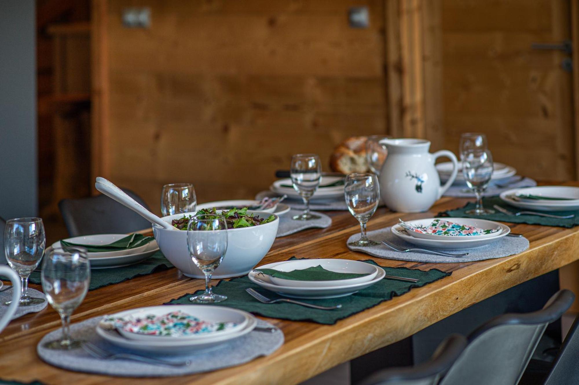 Chalet 1100 - Bo Immobilier Chatel - A Mi-Chemin Du Centre Et Du Linga - Jacuzzi Sauna Et Cheminee Bagian luar foto