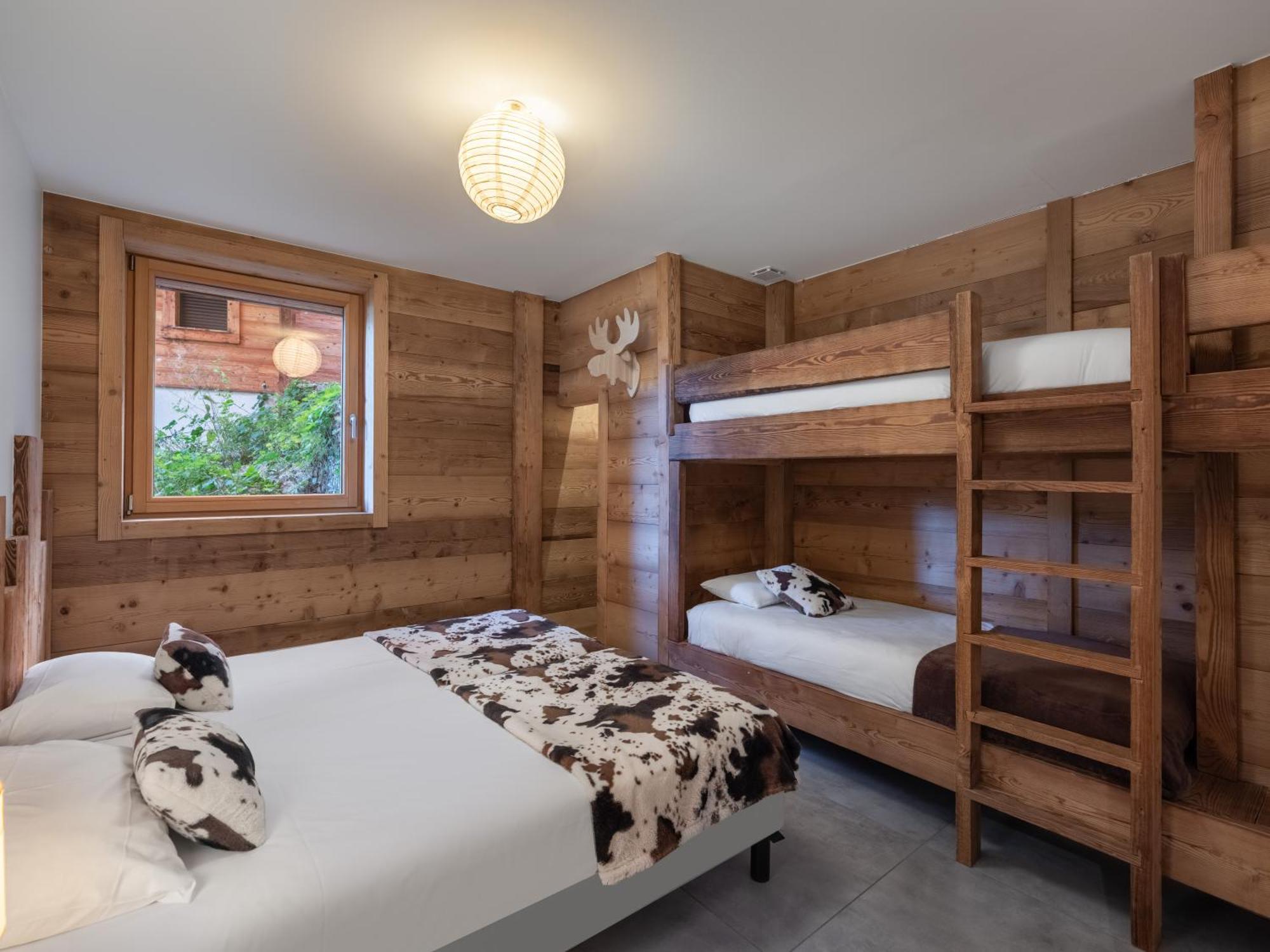 Chalet 1100 - Bo Immobilier Chatel - A Mi-Chemin Du Centre Et Du Linga - Jacuzzi Sauna Et Cheminee Bagian luar foto