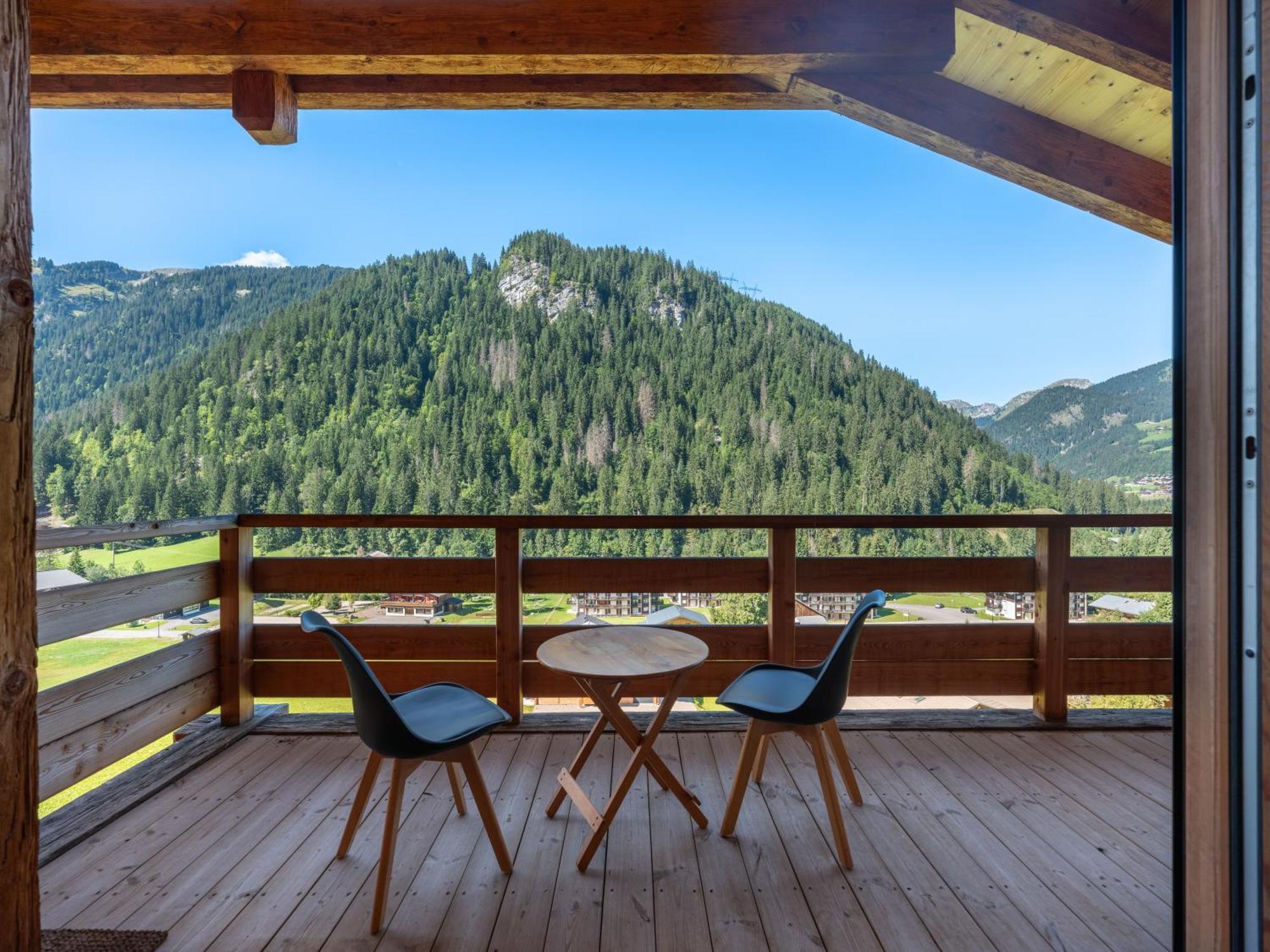 Chalet 1100 - Bo Immobilier Chatel - A Mi-Chemin Du Centre Et Du Linga - Jacuzzi Sauna Et Cheminee Bagian luar foto