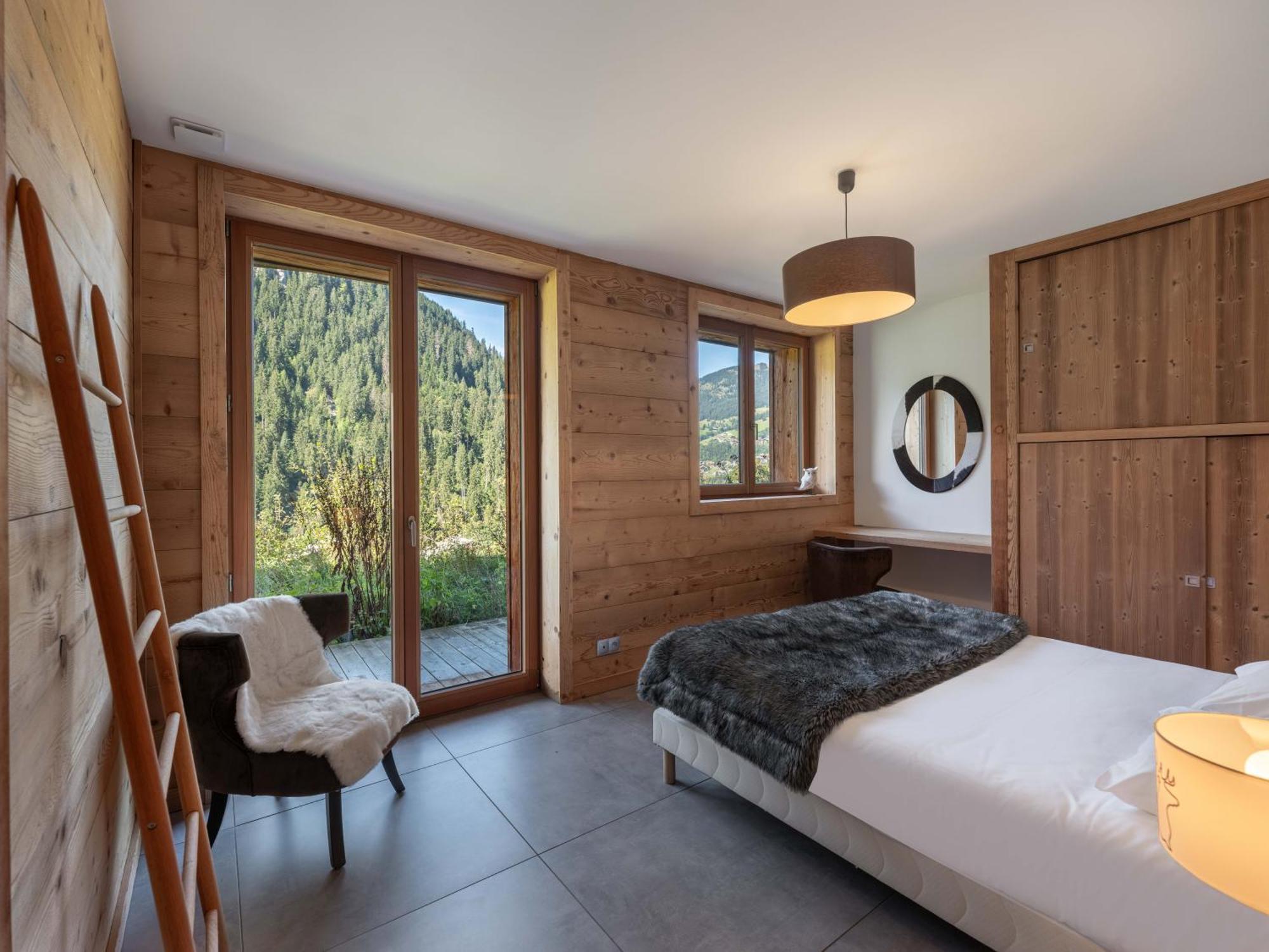 Chalet 1100 - Bo Immobilier Chatel - A Mi-Chemin Du Centre Et Du Linga - Jacuzzi Sauna Et Cheminee Bagian luar foto
