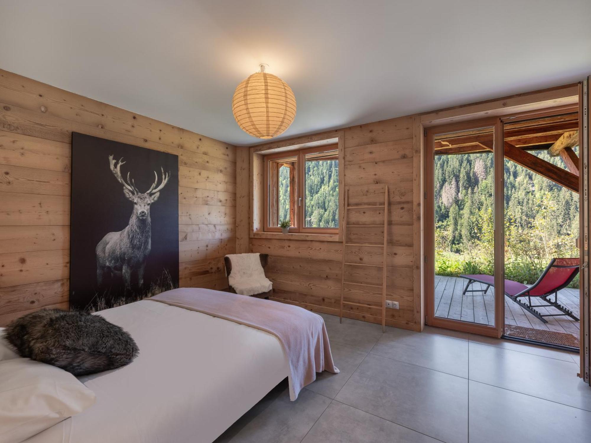 Chalet 1100 - Bo Immobilier Chatel - A Mi-Chemin Du Centre Et Du Linga - Jacuzzi Sauna Et Cheminee Bagian luar foto