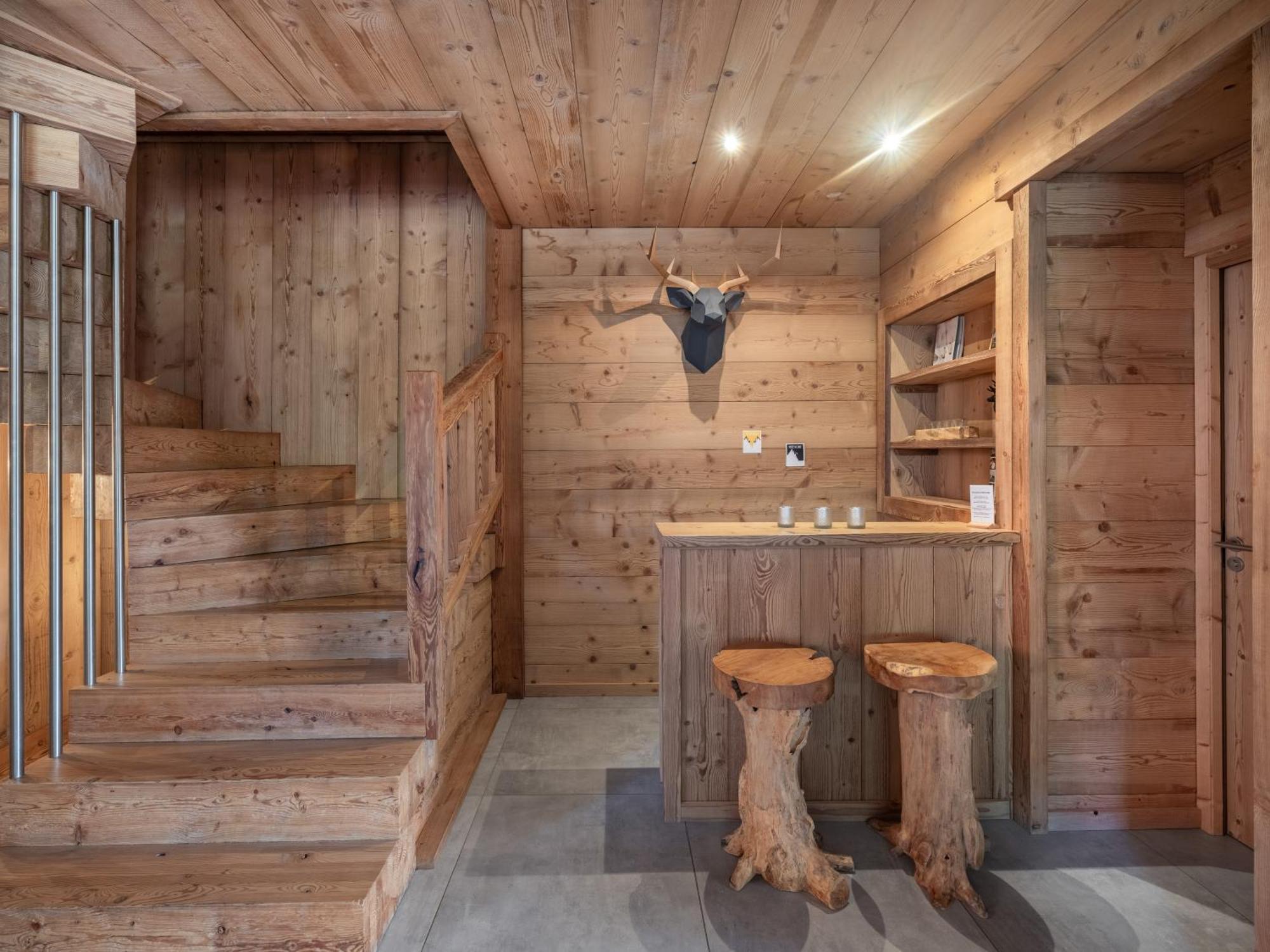 Chalet 1100 - Bo Immobilier Chatel - A Mi-Chemin Du Centre Et Du Linga - Jacuzzi Sauna Et Cheminee Bagian luar foto